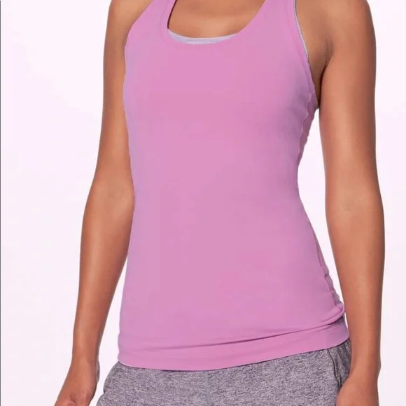 Lululemon Cool Racerback Pink Shell - Picture 3 of 8